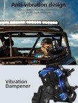 Heavy-Duty Anti-Vibration UTV Phone Holder Mount