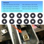 12pcs A Arm Dust Cover Caps for ATVs