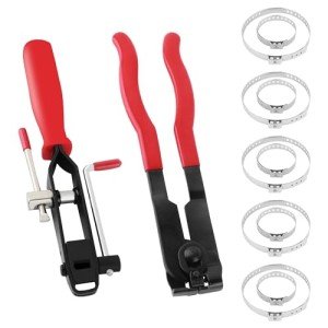 CV Boot Clamp Pliers Kit with Clamps