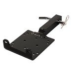 Universal 1.25" Receiver Hitch Winch Mount