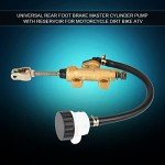 Universal Rear Brake Master Cylinder for ATV/Dirt Bike