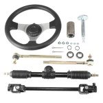 Adjustable 300mm Steering Wheel & Tie Rod Assembly