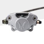 GOOFIT Rear Foot Brake Master Cylinder Assembly for ATV