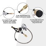 GOOFIT Rear Foot Brake Master Cylinder Assembly for ATV