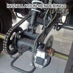 GOOFIT Rear Foot Brake Master Cylinder Assembly for ATV