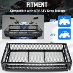 Universal Front Cargo Basket for UTV/ATV Storage