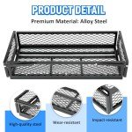 Universal Front Cargo Basket for UTV/ATV Storage