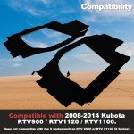 KUAFU Soft Door Kit for Kubota RTV900/1120