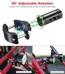 VAZESWIN Adjustable Aluminum Light Bar Mounting Bracket
