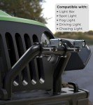 VAZESWIN Adjustable Aluminum Light Bar Mounting Bracket