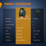 Nilight Rock Lights LED Switch with Jumper Wires