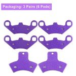 ECCPP Brake Pads for Sportsman and Scrambler ATV