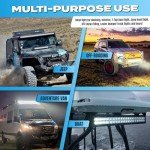 10-Inch Black Oak LED Light Bar Combo