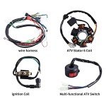 ATV Wiring Harness and Electrical Parts Kit