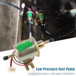 Universal 12V Electric Fuel Pump Kit with Line
