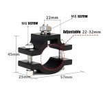 Motorcycle Spotlight Mount Brackets for ATV UTV