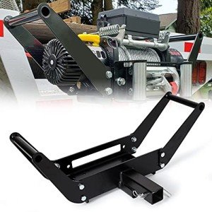 HECASA Foldable Winch Mounting Plate for ATVs