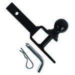Extreme Max 3-in-1 ATV Ball Mount with 2" Ball