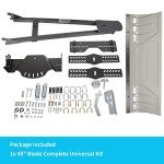 Universal 48" Adjustable ATV Snow Plow Kit