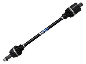 SuperATV Heavy Duty Rhino Brand Rear Axle for 2016-2021 Polaris RZR XP/XP 4 Turbo | 1 Rear Axle | Made with 4340 Chromoly Steel | High Articulation Angles