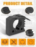 Quick Release Rubber Clamp Kit for ATV/UTV