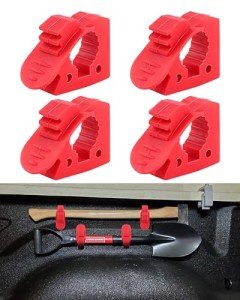 Quick-Release Shovel Holder Clamp Mount - 4 Pack