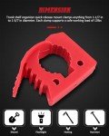 Quick-Release Shovel Holder Clamp Mount - 4 Pack