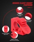 Quick-Release Shovel Holder Clamp Mount - 4 Pack