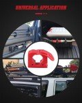 Quick-Release Shovel Holder Clamp Mount - 4 Pack