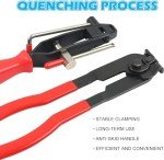 32-Piece CV Boot Clamps Kit with Pliers