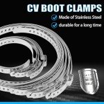 32-Piece CV Boot Clamps Kit with Pliers