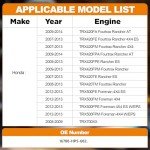 DIRBOERF Fuel Pump for Honda ATV Models