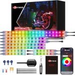 10-Piece LED Underglow Kit for ATVs & Motorcycles