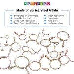 450Pcs Fuel Line Hose Clamps Kit for ATV