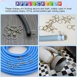 450Pcs Fuel Line Hose Clamps Kit for ATV