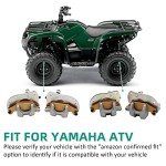 Yamaha ATV Front & Rear Brake Calipers with Pads