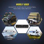 Nilight 5 Gang Waterproof Rocker Switch Panel 12V