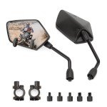 Universal 360° Adjustable ATV Rearview Mirrors