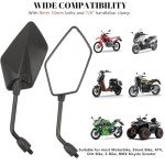 Universal 360° Adjustable ATV Rearview Mirrors