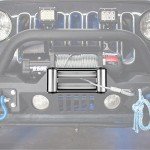 WeiSen 4-Way Winch Roller Fairlead for ATVs