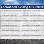 HNeekyr Front Suspension A-Arm Bushing Kit for ATVs