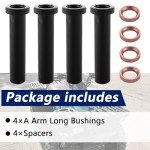 HNeekyr Front Suspension A-Arm Bushing Kit for ATVs