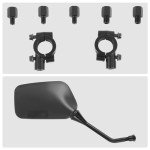 ATV Side View Mirrors for 7/8" Handlebars