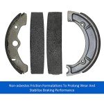 Yamaha Big Bear 350 & Kodiak 400 Brake Shoes