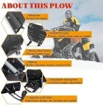 Universal 45" ATV Switchblade Snow Plow Kit