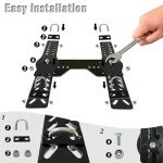 FINALAWOLF ATV Snow Plow Brackets - Base Frame