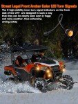Universal UTV Front Turn Signal Kit with Horn