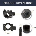 Universal Adjustable 360° Side Rearview Mirror for ATVs