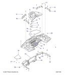 Polaris ATV Gloss Black Rear Rack, OEM Part