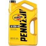 Pennzoil 10W-40 Motor Oil, 5 Quart